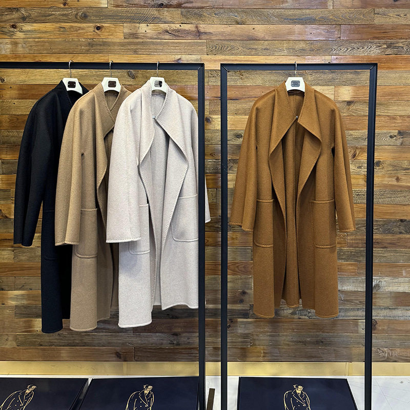 Wool Coat Peacoat - Casaco Feminino Max New Water Ripple