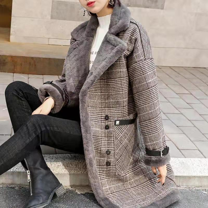 Casaco Feminino de Inverno 202 - Wool Coat Peacoat avaliação e preço