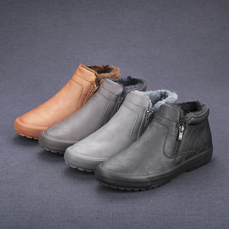 Botas masculinas de inverno, d - Waterproof Winter Boot avaliação e preço