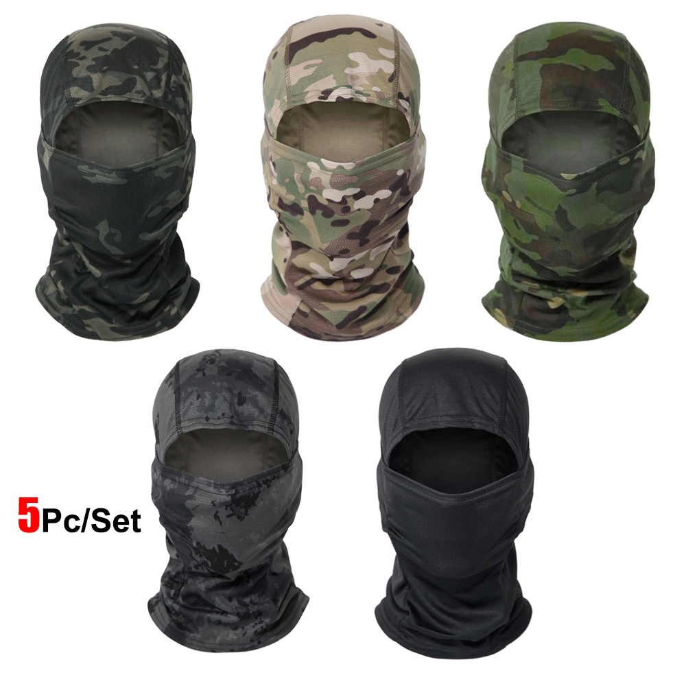 Máscara Balaclava Camuflada 5  - Balaclava Ski Mask avaliação e preço