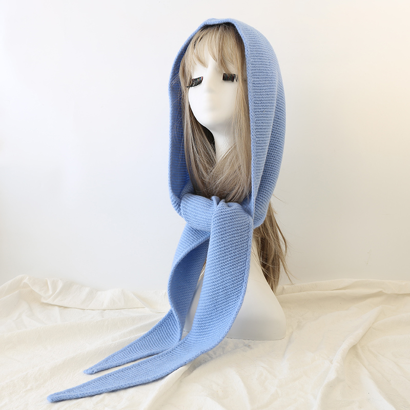 Cachecol Grande de Lã 100% Big - Knit Beanie Hat Warm avaliação e preço