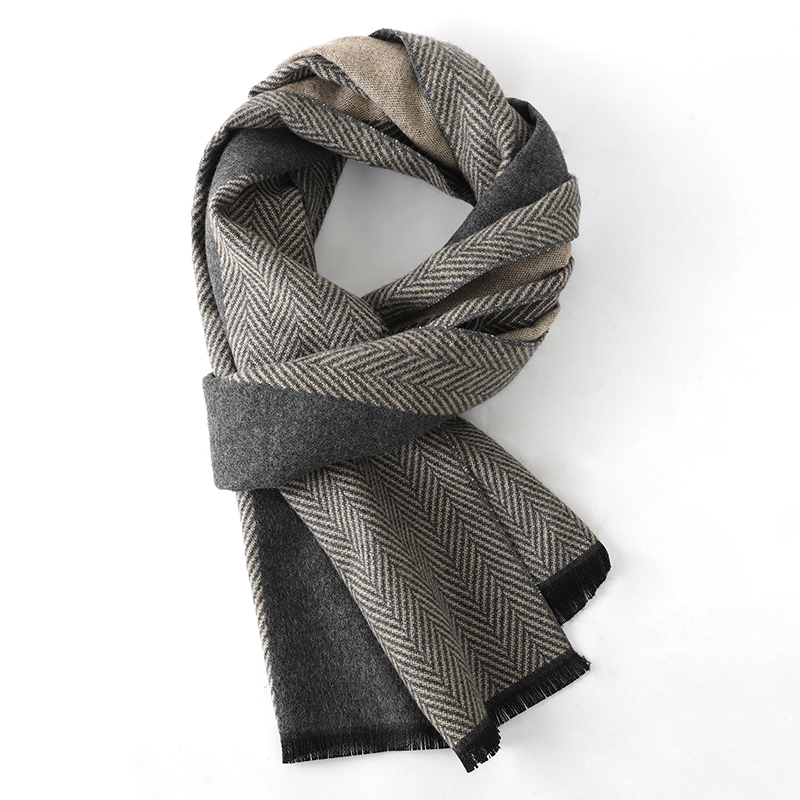 Luxo inverno masculino cacheco - Wool Scarf Men avaliação e preço
