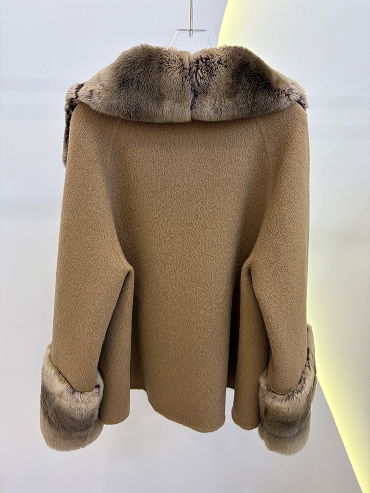 Casaco Feminino de Inverno 202 - Wool Coat Peacoat avaliação e preço